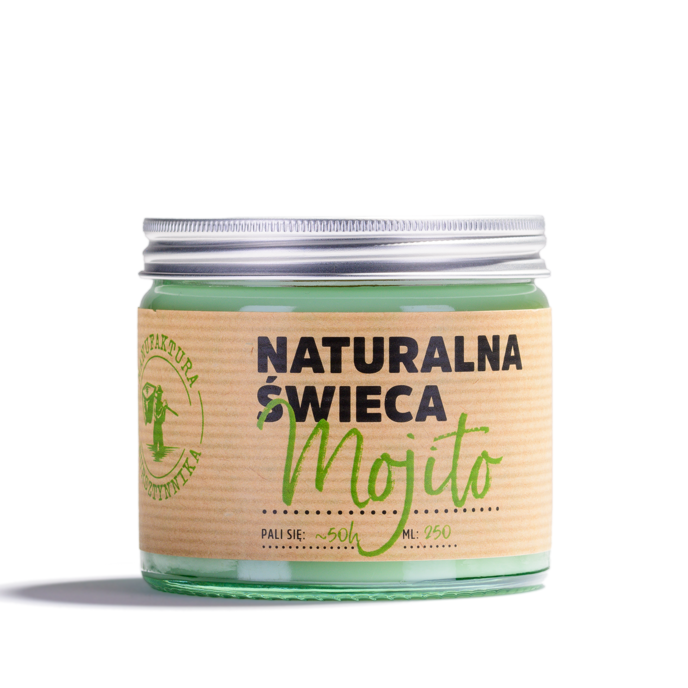 Natürliche Sojawachskerze Mojito