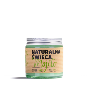 Natürliche Sojawachskerze Mojito
