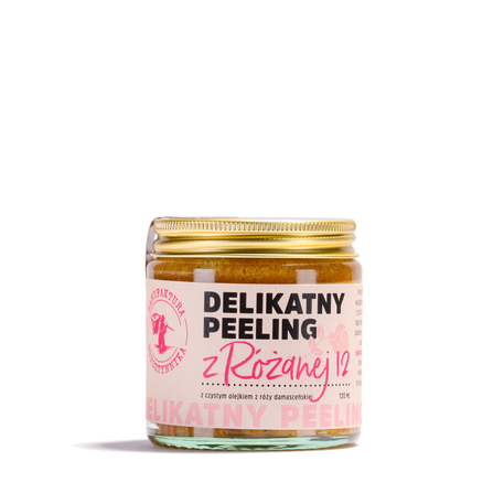 Sanftes Peeling aus der Rosenkollektion 12