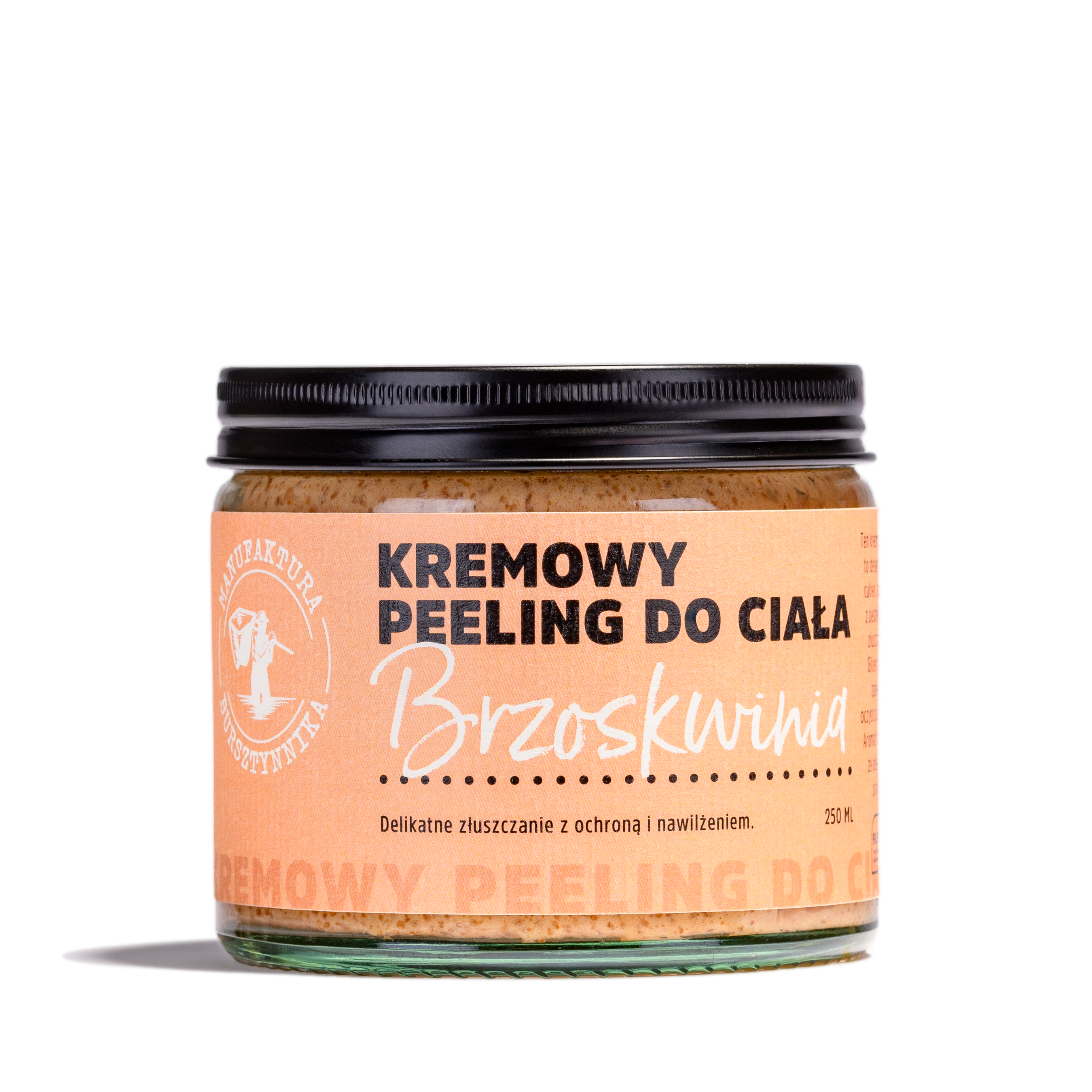Cremiges Körperpeeling Pfirsich