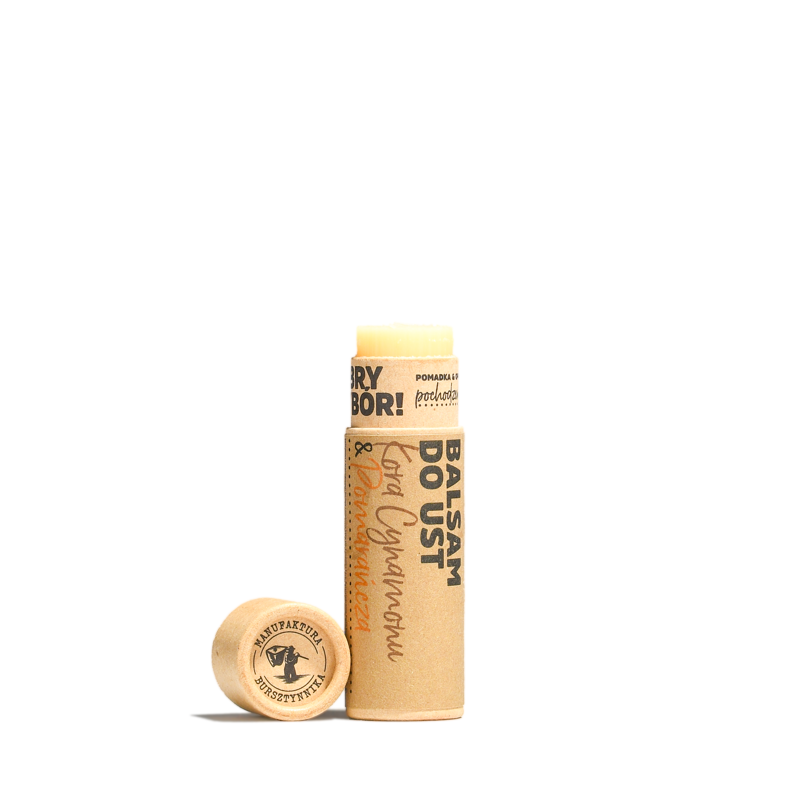 Lippenbalsam (Lippenpflegestift) Zimt-Rinde & Orange
