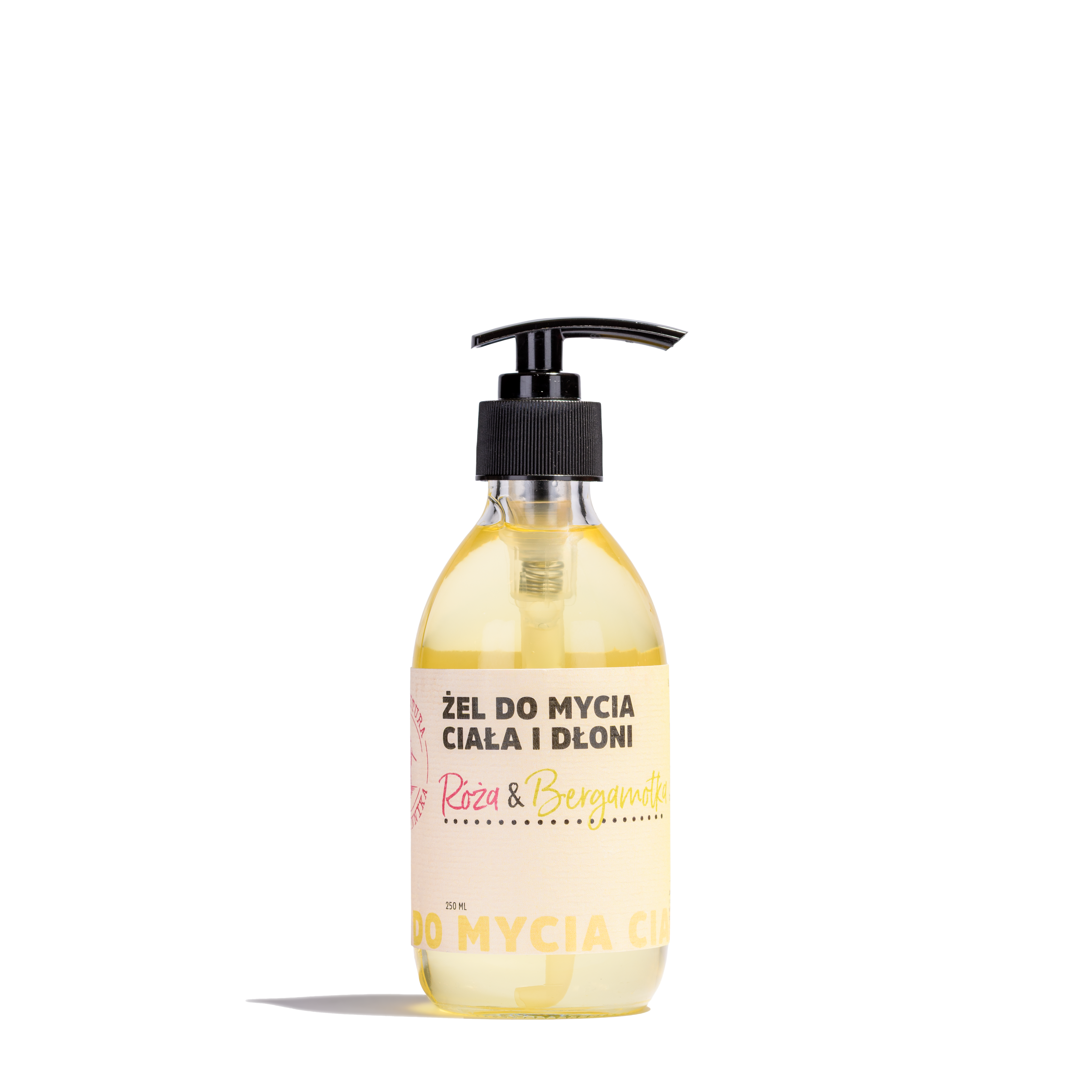 Duschgel für Körper und Hände Rose & Bergamotte