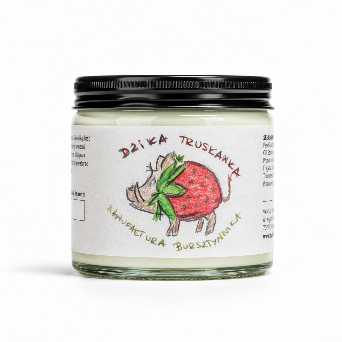 Glättende Körperbutter Wilde Erdbeere