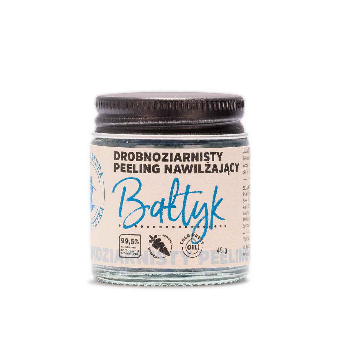 Drobnoziarnisty Peeling Nawilżający Bałtyk
