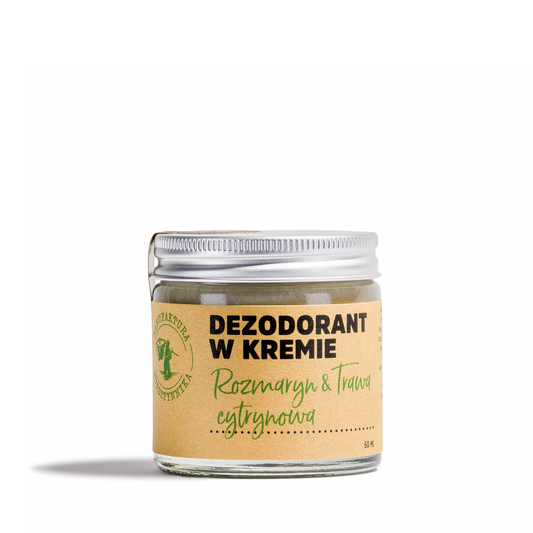 Deodorantcreme Rosmarin & Zitronengras