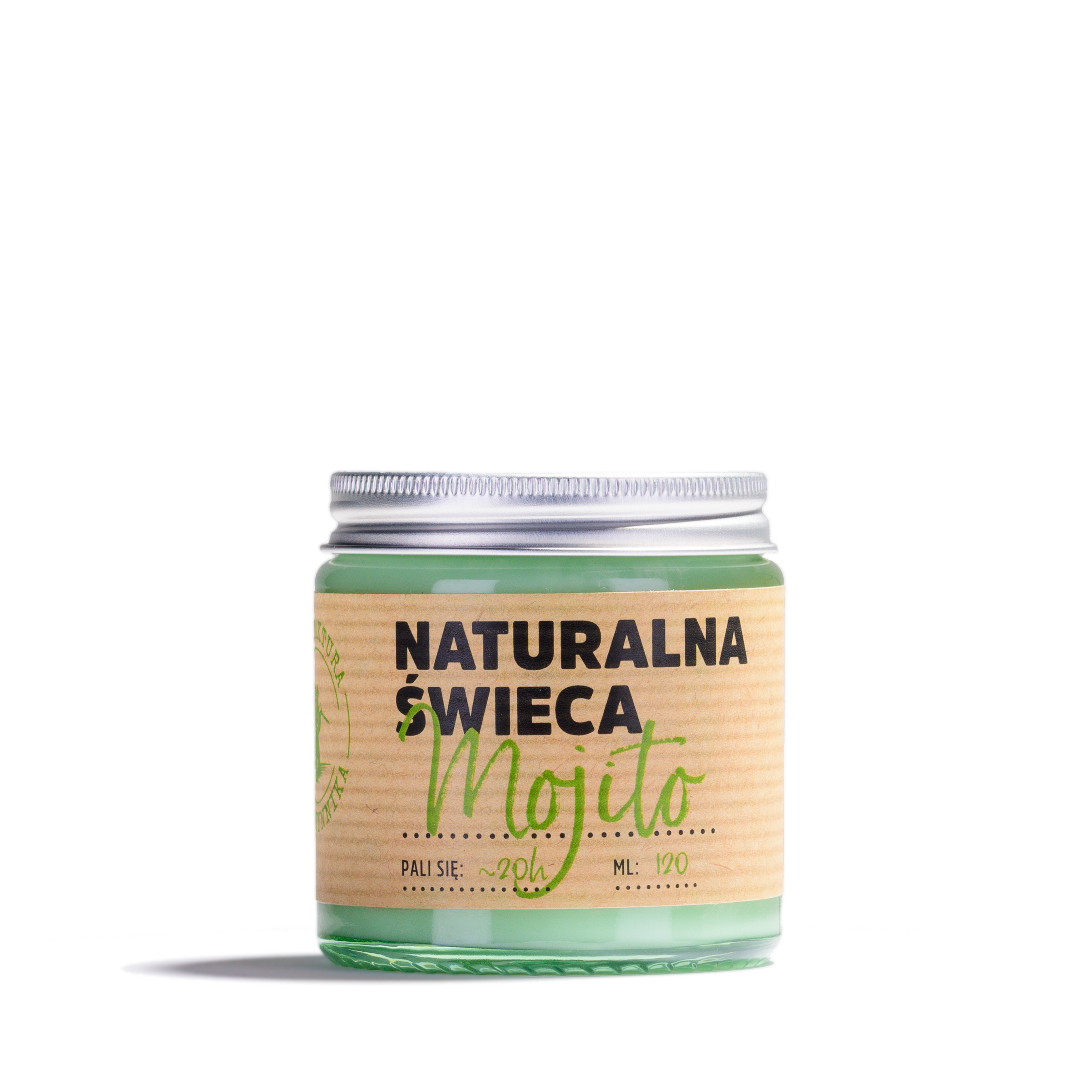 Natürliche Sojawachskerze Mojito