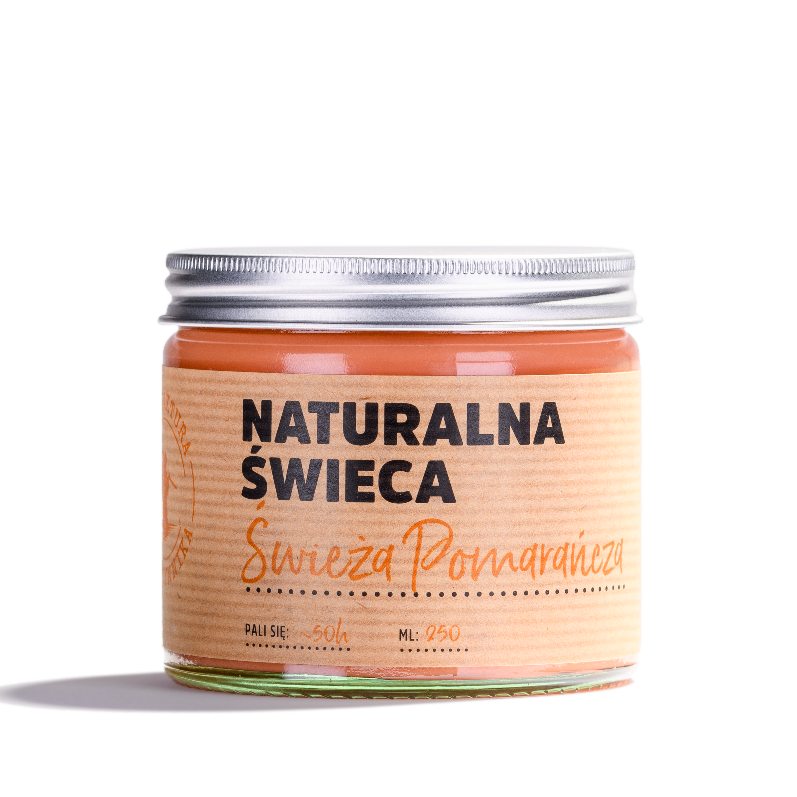 Natürliche Kerze Frische Orange