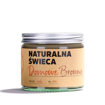 Natürliche Sojakerze Home Brownie