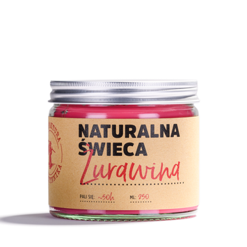 Natürliche Sojawachskerze Cranberry