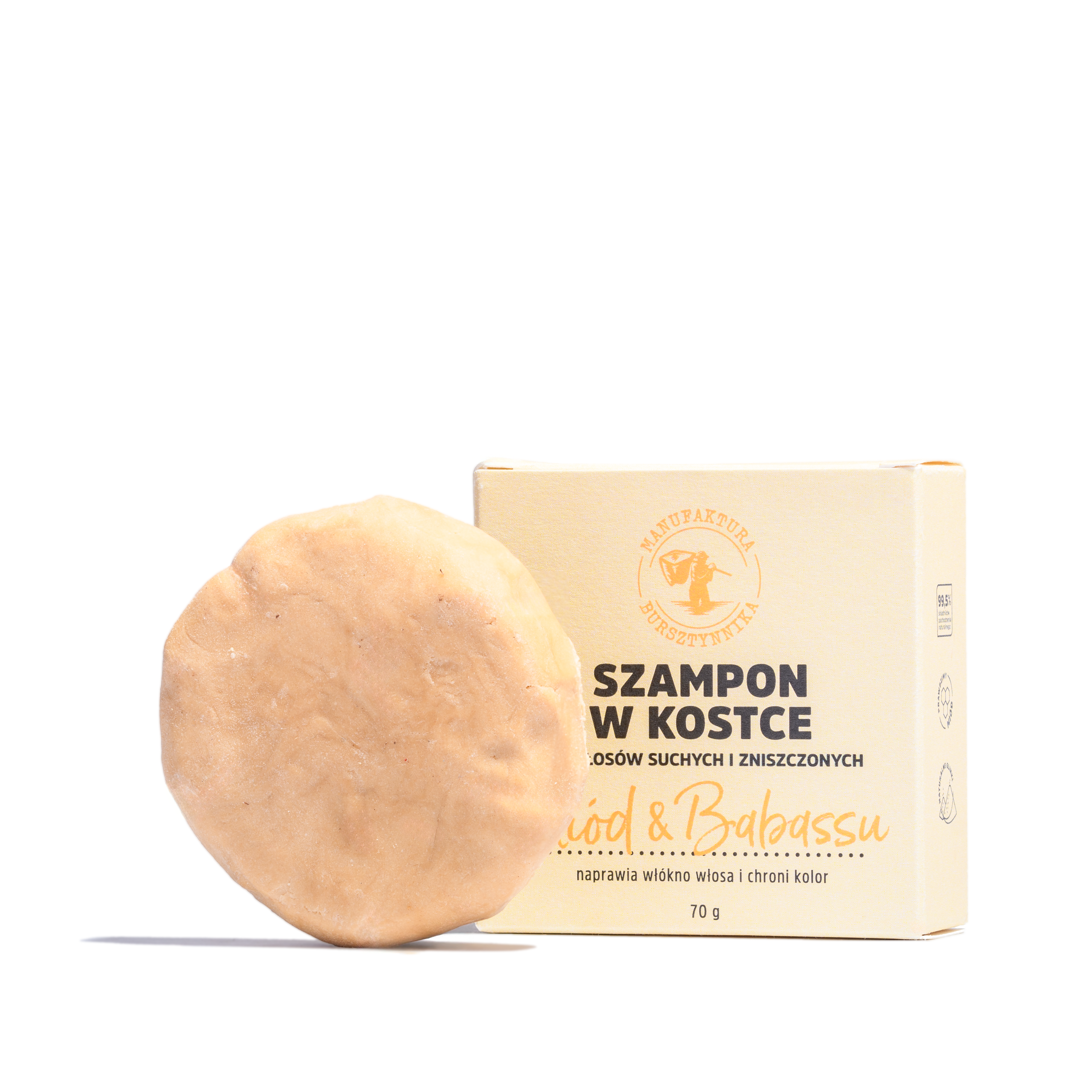 Shampoo-Bar Honig & Babassu