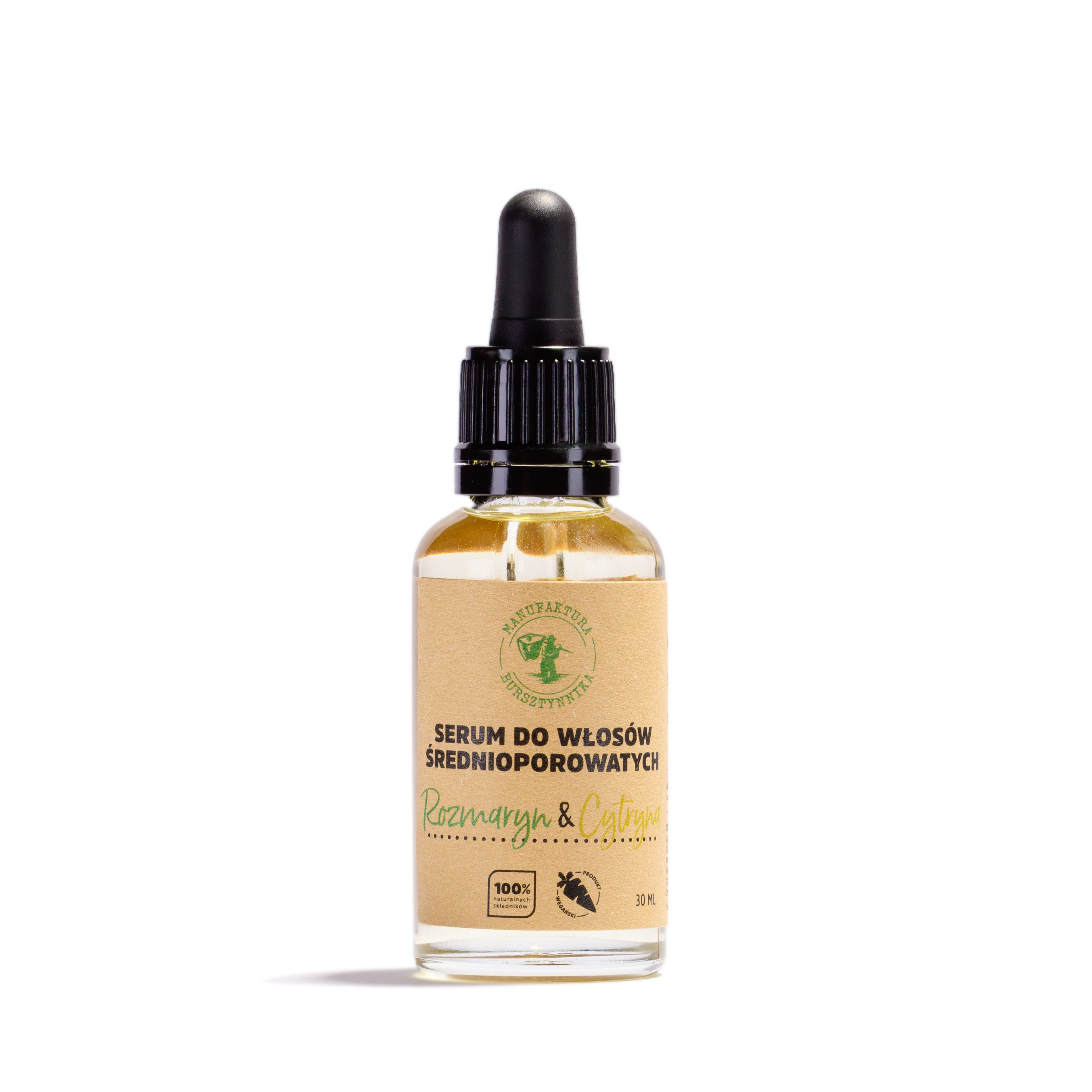 Serum für mittelporiges Haar Rosmarin & Zitrone