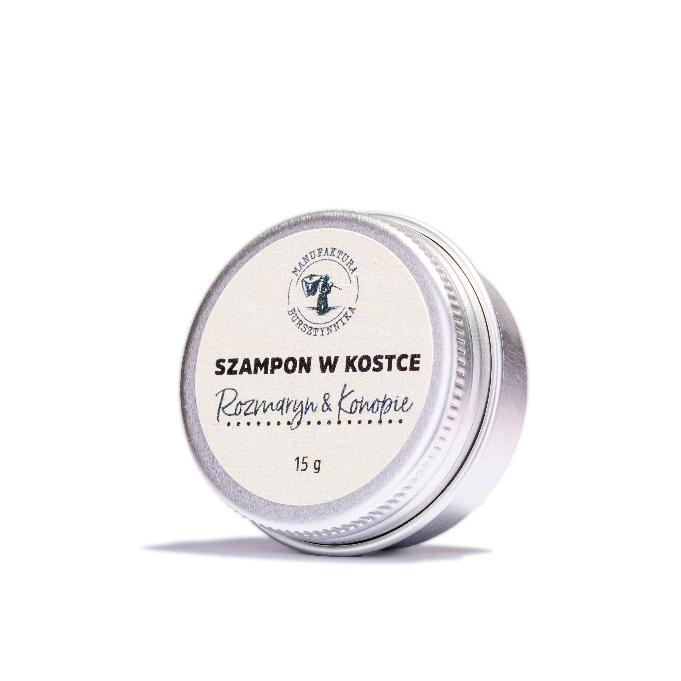 Festes Shampoo Rosmarin & Hanf für schnell fettendes Haar
